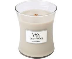 WoodWick kaars medium Wood Smoke