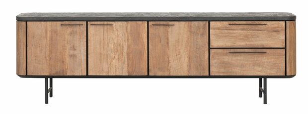 TV-meubel teak medium